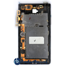 Модуль (Матрица, экран, дисплей + тачскрин) LG Optimus L7 P705 с рамкой черный