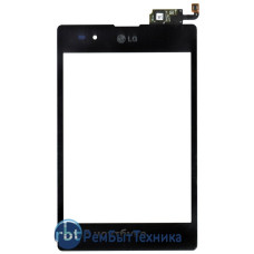 Сенсорное стекло (тачскрин) LG OPTIMUS VU P895 черный Сенсорное стекло (тачскрин) LG OPTIMUS VU P895 черный