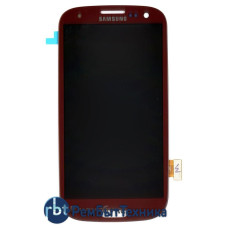 Модуль (Матрица, экран, дисплей + тачскрин) Samsung Galaxy S3 I9300 красный