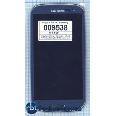 Модуль (Матрица, экран, дисплей + тачскрин) full set Samsung Galaxy S3 I9300 Metallic Blue