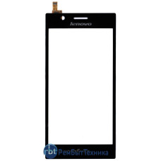 Сенсорное стекло (тачскрин) Lenovo K900 черное