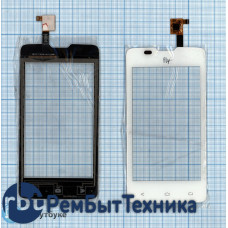 Сенсорное стекло (тачскрин) Fly IQ449 Pronto белое