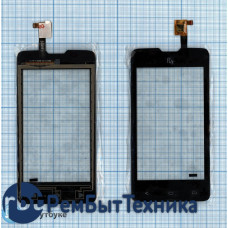 Сенсорное стекло (тачскрин) Fly IQ449 Pronto черное