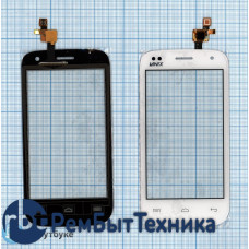 Сенсорное стекло (тачскрин) Fly IQ445 Genius белое
