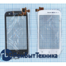 Сенсорное стекло (тачскрин) Fly IQ442 Miracle белое