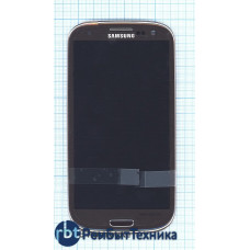Модуль (Матрица, экран, дисплей + тачскрин) full set Samsung Galaxy S3 I9300 коричневый (Brown)