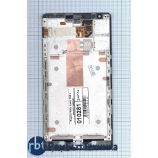 Модуль (Матрица, экран, дисплей + тачскрин) Nokia Lumia 1520 с рамкой черный Модуль (Матрица, экран, дисплей + тачскрин) Nokia Lumia 1520 с рамкой черный