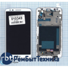 Модуль (Матрица, экран, дисплей + тачскрин) LG G2 D802 белый (с рамкой) Модуль (Матрица, экран, дисплей + тачскрин) LG G2 D802 белый (с рамкой)