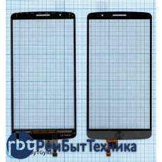 Сенсорное стекло - тачскрин LG G3 D855 черный silver Сенсорное стекло - тачскрин LG G3 D855 черный silver