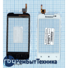 Сенсорное стекло (тачскрин) Lenovo A390 белый