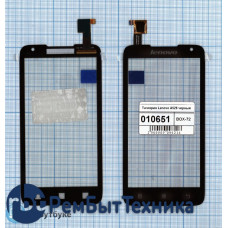 Сенсорное стекло (тачскрин) Lenovo A526 черный