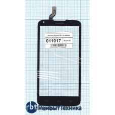 Сенсорное стекло (тачскрин)  Huawei Ascend G710 черное