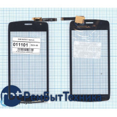 Сенсорное стекло (тачскрин) DNS S4701X черный