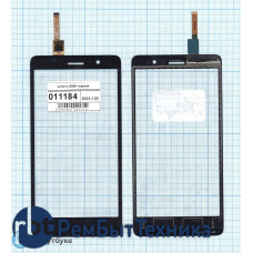 Сенсорное стекло (тачскрин) Lenovo S860 черный Сенсорное стекло (тачскрин) Lenovo S860 черный