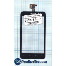 Сенсорное стекло (тачскрин) ZTE V880E черное