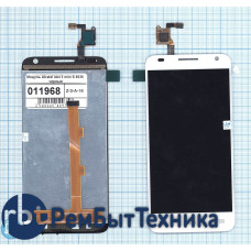 Модуль (Матрица, экран, дисплей + тачскрин) Alcatel One Touch Idol 2 mini S 6036Y белый