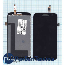 Модуль (Матрица, экран, дисплей + тачскрин) Lenovo A859 черный