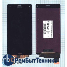 Модуль (Матрица, экран, дисплей + тачскрин) Sony Xperia Z3 Compact черный Модуль (Матрица, экран, дисплей + тачскрин) Sony Xperia Z3 Compact черный