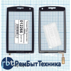 Сенсорное стекло (тачскрин)  Philips Xenium X815 черное