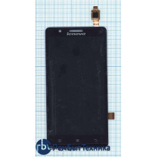 Модуль (Матрица, экран, дисплей + тачскрин) Lenovo A536 черный