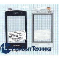 Сенсорное стекло (тачскрин) Philips Xenium W727 черное