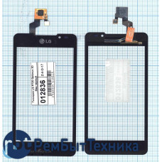 Сенсорное стекло (тачскрин) LG P725 Optimus 3D Max черное