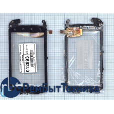 Сенсорное стекло (тачскрин) HTC Nexus One черный с рамкой Сенсорное стекло (тачскрин) HTC Nexus One черный с рамкой