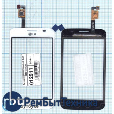 Сенсорное стекло (тачскрин) LG Optimus L4 II Dual E445 черный Сенсорное стекло (тачскрин) LG Optimus L4 II Dual E445 черный