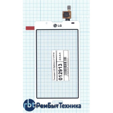 Сенсорное стекло (тачскрин) LG Optimus L7 II P710 белый Сенсорное стекло (тачскрин) LG Optimus L7 II P710 белый