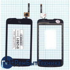 Сенсорное стекло (тачскрин) Fly IQ238  черный