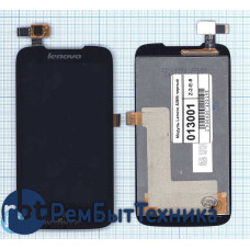 Модуль (Матрица, экран, дисплей+тачскрин) Lenovo A369i черный