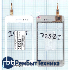 Сенсорное стекло (тачскрин) Fly IQ255 Pride белый