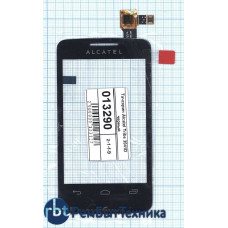Сенсорное стекло (тачскрин) Alcatel Tribe 3041D черный