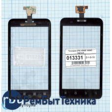 Сенсорное стекло (тачскрин) ZTE V880E Dual sim / V889D черное