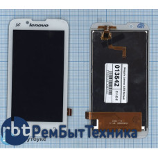 Модуль (Матрица, экран, дисплей + тачскрин) Lenovo A328 белый