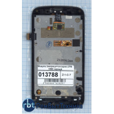 Модуль (Матрица, экран, дисплей+тачскрин) ZTE V889 черный