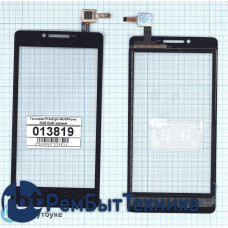 Сенсорное стекло (тачскрин) Prestigio MultiPhone 5500 DUO черный