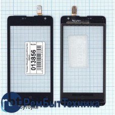 Сенсорное стекло (тачскрин) Microsoft Lumia 430 Dual Sim черный