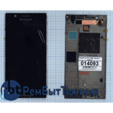 Модуль (Матрица, экран, дисплей+тачскрин) Lenovo K900 черный с рамкой Модуль (Матрица, экран, дисплей+тачскрин) Lenovo K900 черный с рамкой