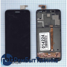 Модуль (Матрица, экран, дисплей + тачскрин) Alcatel Idol Mini 6012X черный