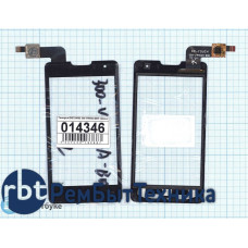 Сенсорное стекло (тачскрин) DNS S4003 300-V4402A-B00 черный