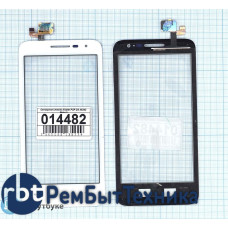 Сенсорное стекло (тачскрин) Alcatel POP D5 5038D белый
