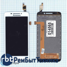Модуль (Матрица, экран, дисплей+тачскрин) Lenovo S650 белый