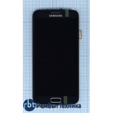 Модуль (Матрица, экран, дисплей + тачскрин) Samsung Galaxy S6 Edge SM-G925F черный с рамкой Модуль (Матрица, экран, дисплей + тачскрин) Samsung Galaxy S6 Edge SM-G925F черный с рамкой