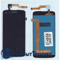 Модуль (Матрица, экран, дисплей + тачскрин) Philips Xenium I908 черный Модуль (Матрица, экран, дисплей + тачскрин) Philips Xenium I908 черный