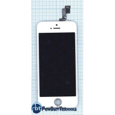 Модуль (Матрица, экран, дисплей + тачскрин) Apple iPhone 5S AAA белый