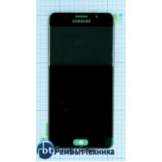 Модуль (Матрица, экран, дисплей + тачскрин) Samsung Galaxy A5 (2016) SM-A510F/DS черный