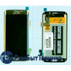 Модуль (Матрица, экран, дисплей + тачскрин) Samsung Galaxy S6 Edge SM-G925F золотой с рамкой Модуль (Матрица, экран, дисплей + тачскрин) Samsung Galaxy S6 Edge SM-G925F золотой с рамкой