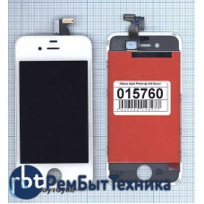 Модуль (Матрица, экран, дисплей + тачскрин) Apple iPhone 4 AAA белый