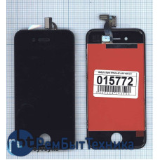 Модуль (Матрица, экран, дисплей + тачскрин) Apple iPhone 4S AAA черный